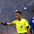 Omar Artan, árbitro da Somália, na Supertaça Europeia