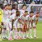 Equipa titular do Benfica frente ao Hearts - Foto: Imago