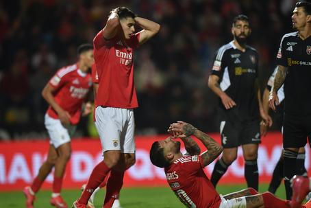 Momento do Casa Pia- Benfica de 19 de janeiro de 2025 (foto: Miguel Nunes)