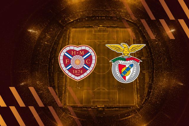 Hearts-Benfica: a porta do play-off está aberta... mas é preciso entrar 