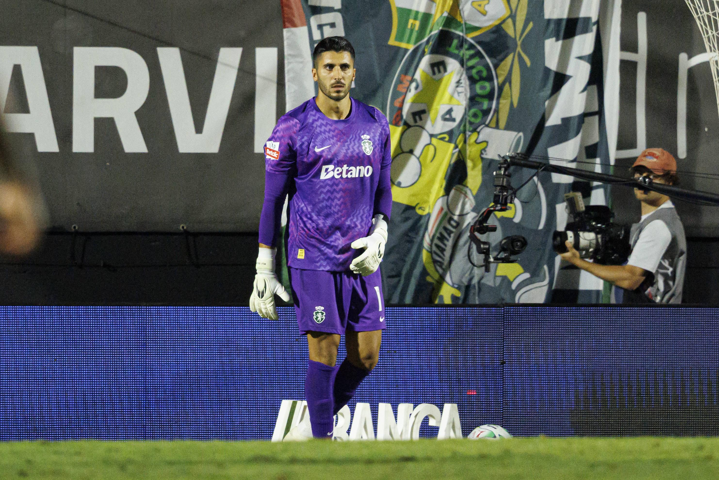 Rui Silva na baliza
