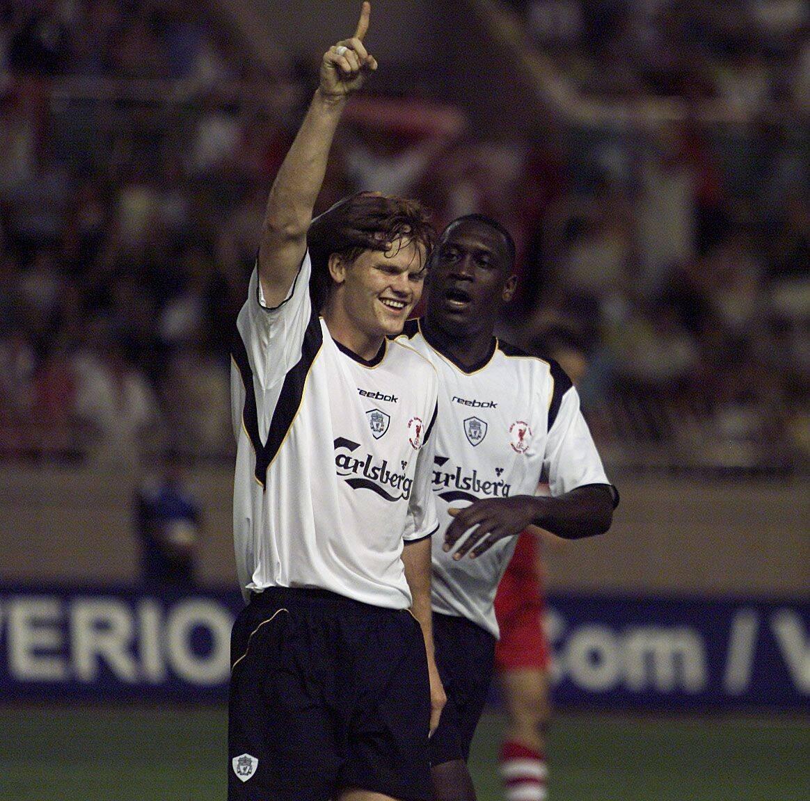 5.º John Arne Riise, Liverpool, 20 anos e 334 dias. 2001, Bayern, 2-Liverpool, 3. Foto IMAGO