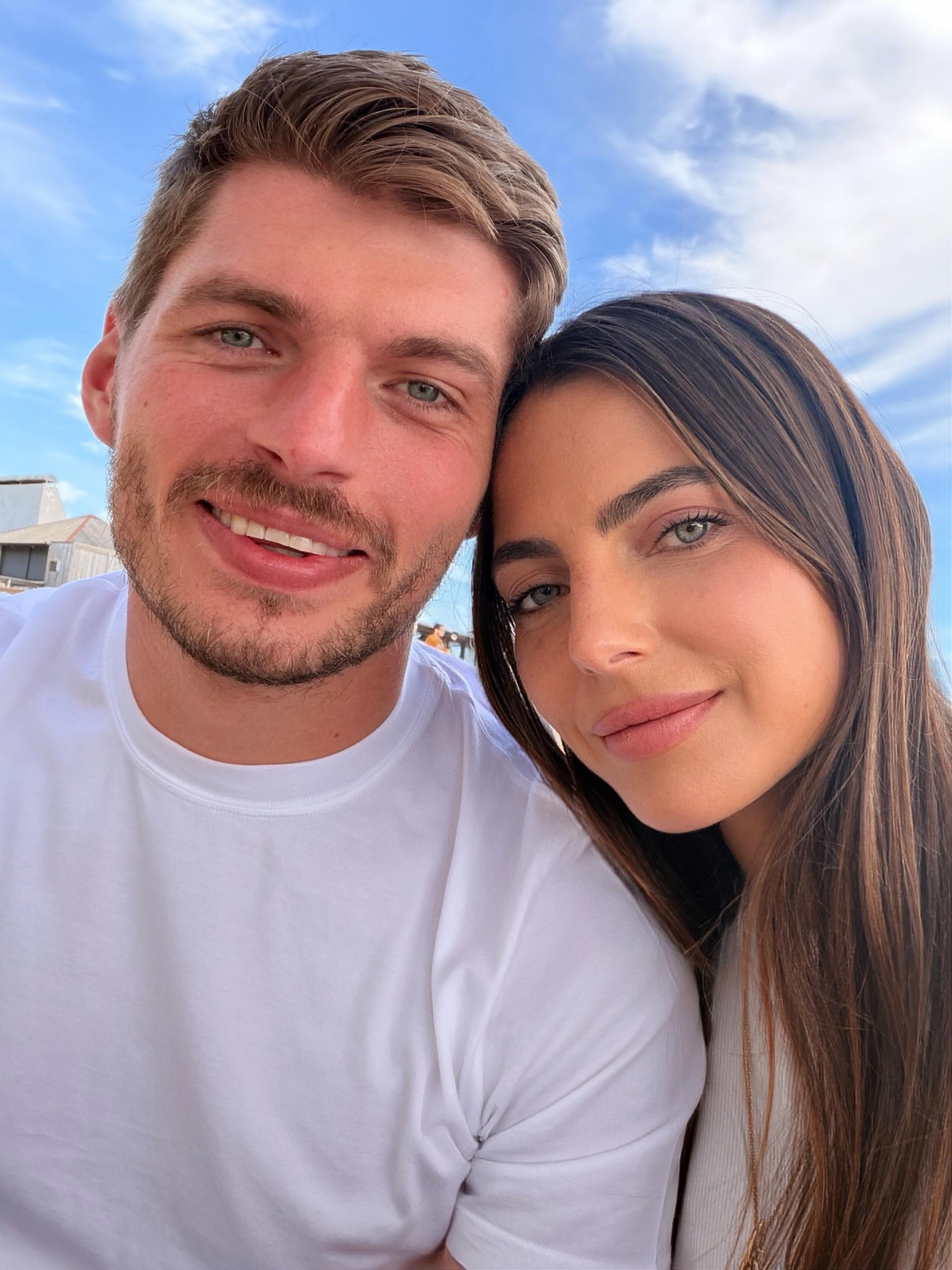 Max Verstappen e Kelly Piquet na Comporta. Foto Instagram/Kelly Piquet