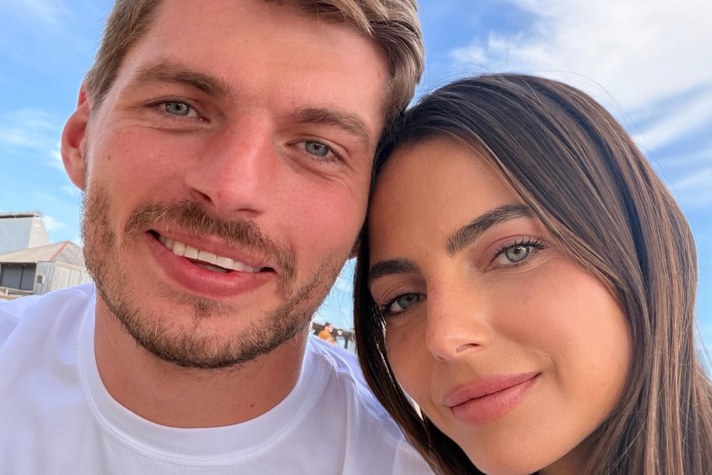 Max Verstappen e Kelly Piquet na Comporta. Foto Instagram/Kelly Piquet