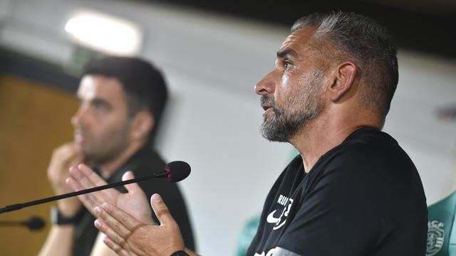 Rui Borges, treinador do Sporting - Foto: Miguel Nunes