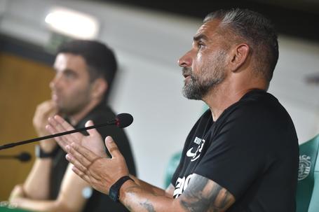Rui Borges, treinador do Sporting - Foto: Miguel Nunes