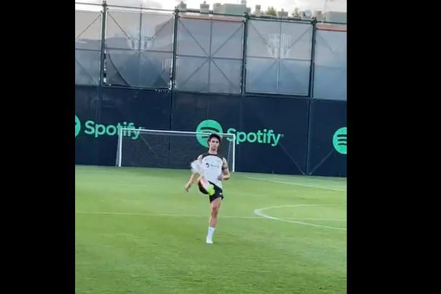 VÍDEO: João Félix, Cancelo e Lewandowski ficaram nisto o dia todo?