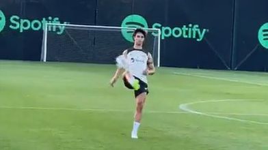 VÍDEO: João Félix, Cancelo e Lewandowski ficaram nisto o dia todo?