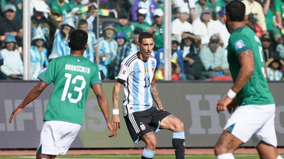 Di María com exibição de luxo em La Paz: «Até os bolivianos o aplaudiram»