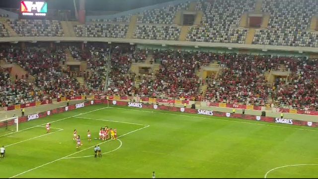 A festa do Benfica após a conquista da Supertaça feminina