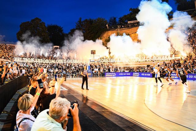 Partizan-Fuenlabrada ao ar livre, o melhor vídeo que vai ver por estes dias