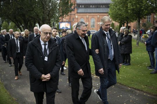 Adeus a Eriksson: funeral na Suécia junta figuras do futebol