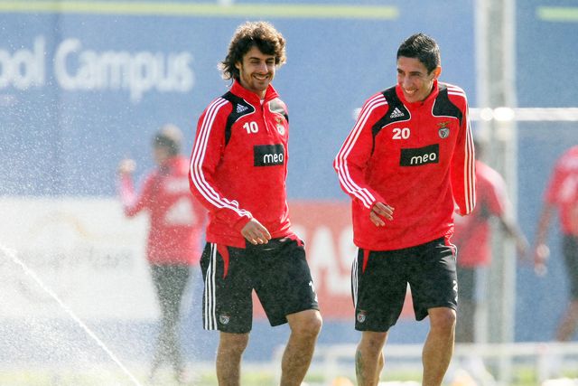 Aimar revela tatuagem com nome de Di María