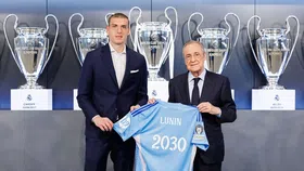 Oficial: Lunin prolonga contrato com o Real Madrid