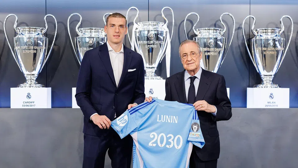 Oficial: Lunin prolonga contrato com o Real Madrid