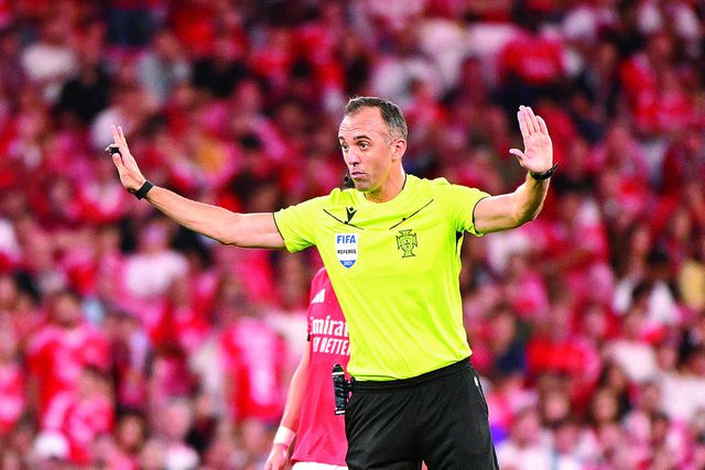 João Pinheiro apitou o Benfica-Santa Clara de sexta-feira. Foto: Miguel Lemos/KAPTA +