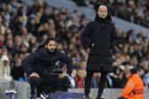Man. City-Sporting (0-0) - 9 de março de 2022: Ruben Amorim e Pep Guardiola na segunda mão dos oitavos de final da UEFA Champions League (Foto: IMAGO)