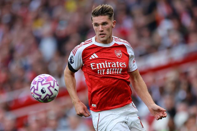 Gyokeres a jogar pelo Arsenal no Emirates