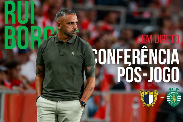 Rui Borges em direto: siga aqui