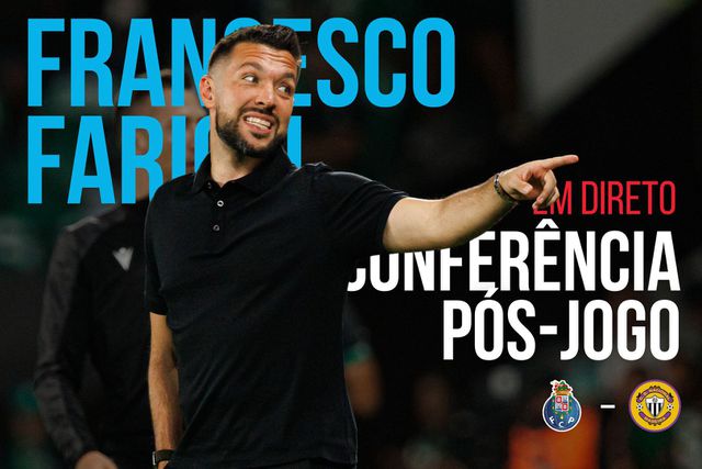 Francesco Farioli em direto: siga aqui