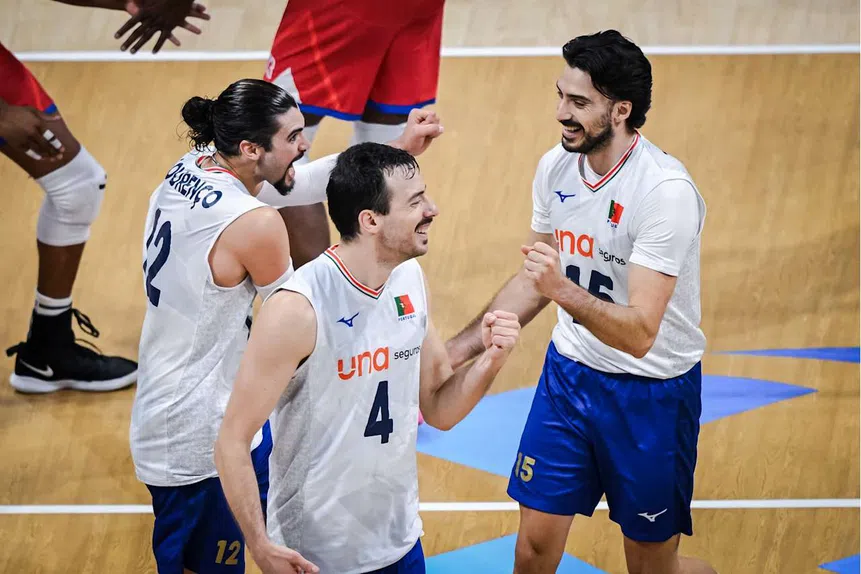 Portugal esmaga Cuba! Voleibol em êxtase