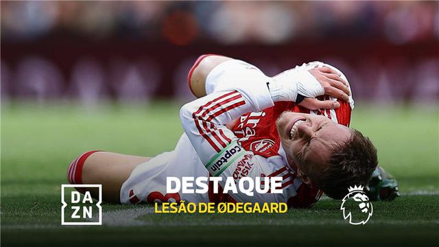 Insólito: Odegaard saiu lesionado por... entrada de colega de equipa