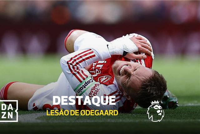 Insólito: Odegaard saiu lesionado por... entrada de colega de equipa