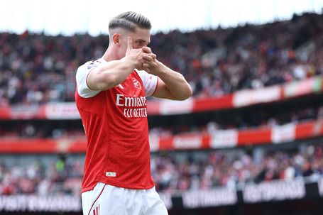 Terceiro golo de Gyokeres pelo Arsenal