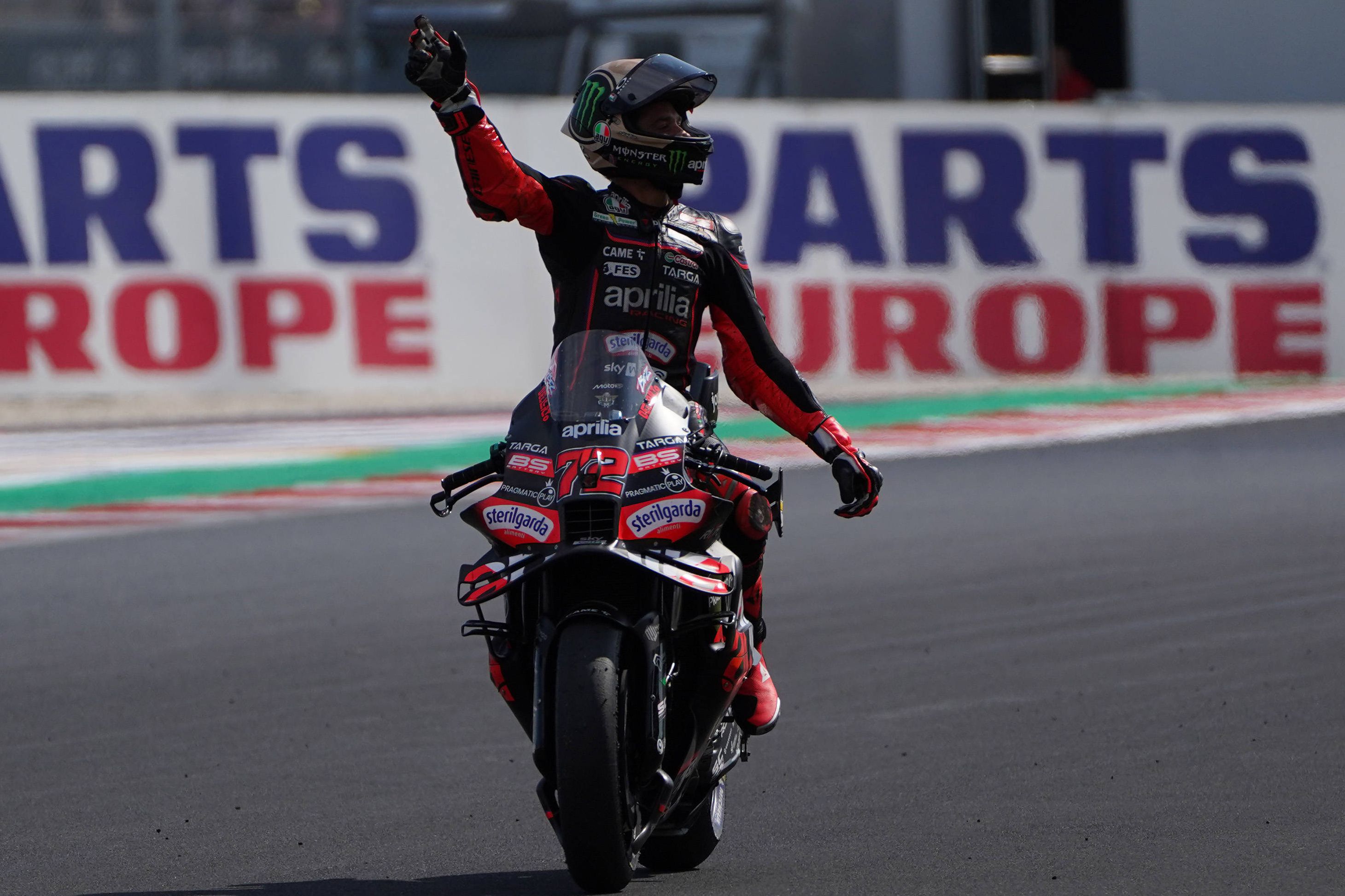 Marco Bezzecchi venceu sprint do GP San Marino