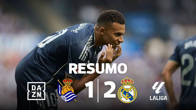 Real Madrid aguenta com menos um e vence Real Sociedad (resumo)