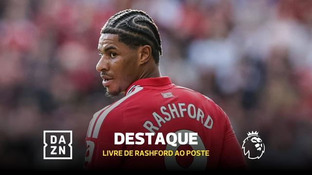 Poste nega primeiro golo (e que golo) de Rashford desde regresso ao Man.United