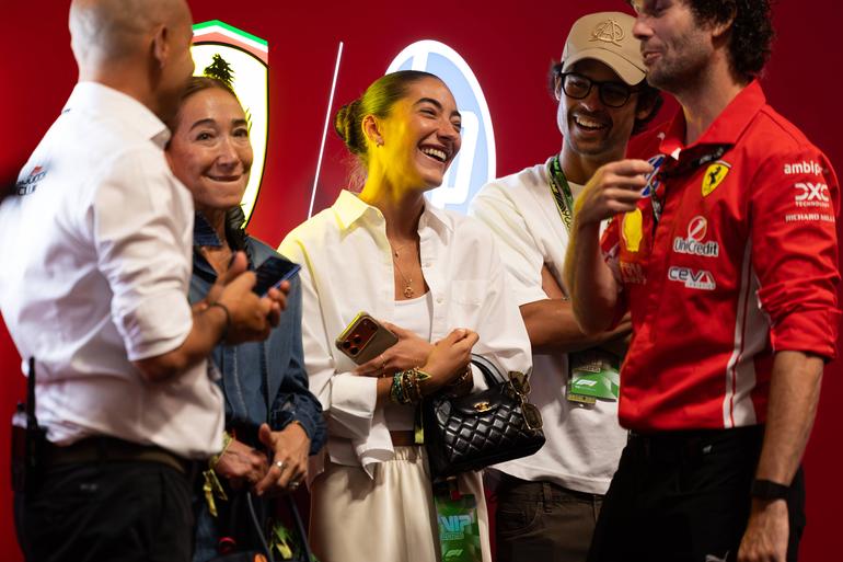 Matilde Faria e Matilde Mourinho no GP de Espanha