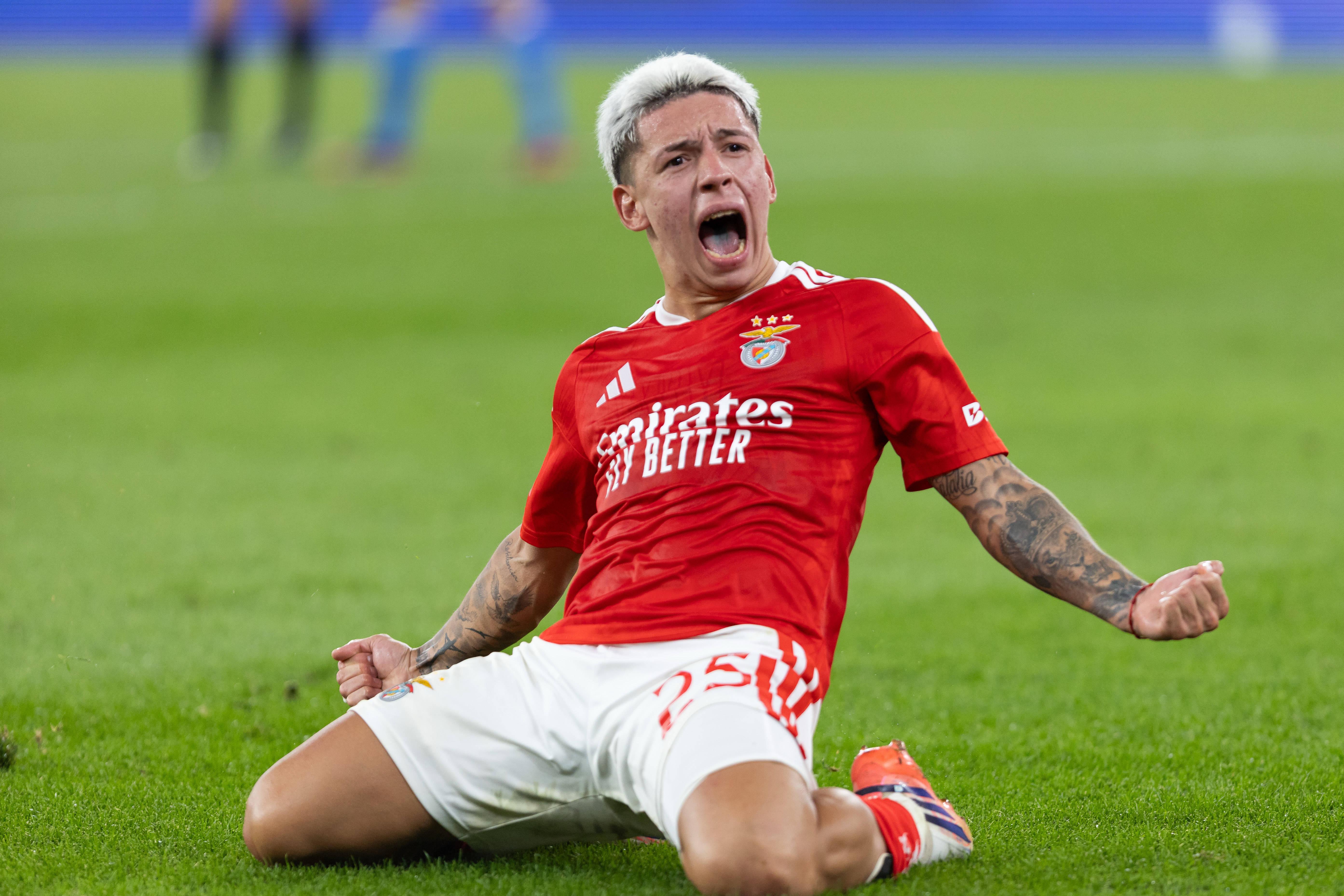 Gianluca Prestianni (Benfica): 8 golos em 10 jogos - Foto: Imago