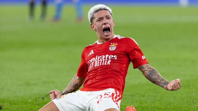 Gianluca Prestianni (Benfica): 8 golos em 10 jogos - Foto: Imago