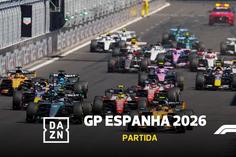 Partida e primeira volta loucas no GP de Espanha