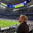 Jorge Jesus no Santiago Bernabéu - Foto: Instagram/Jorge Jesus