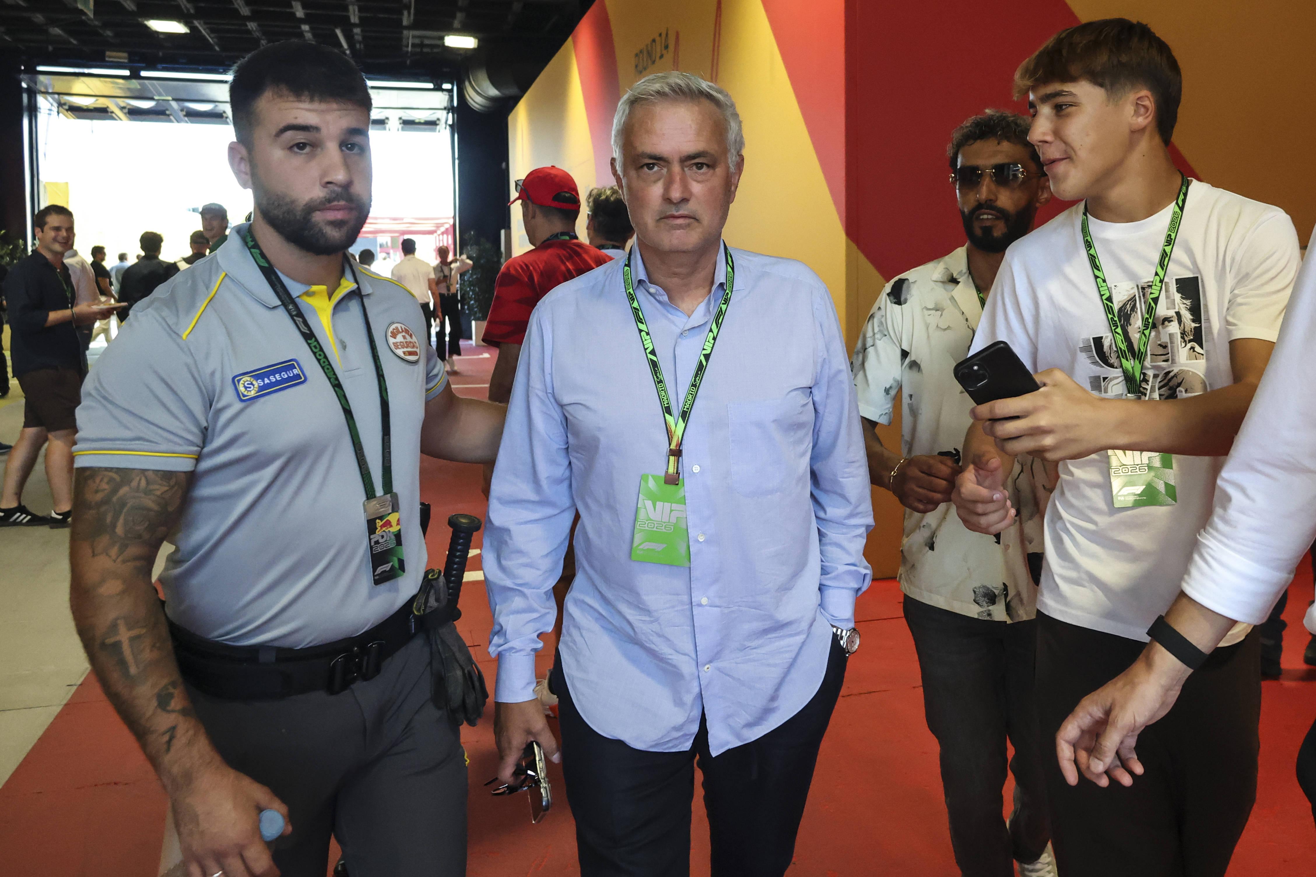Estrelas VIP no GP de Espanha - José Mourinho