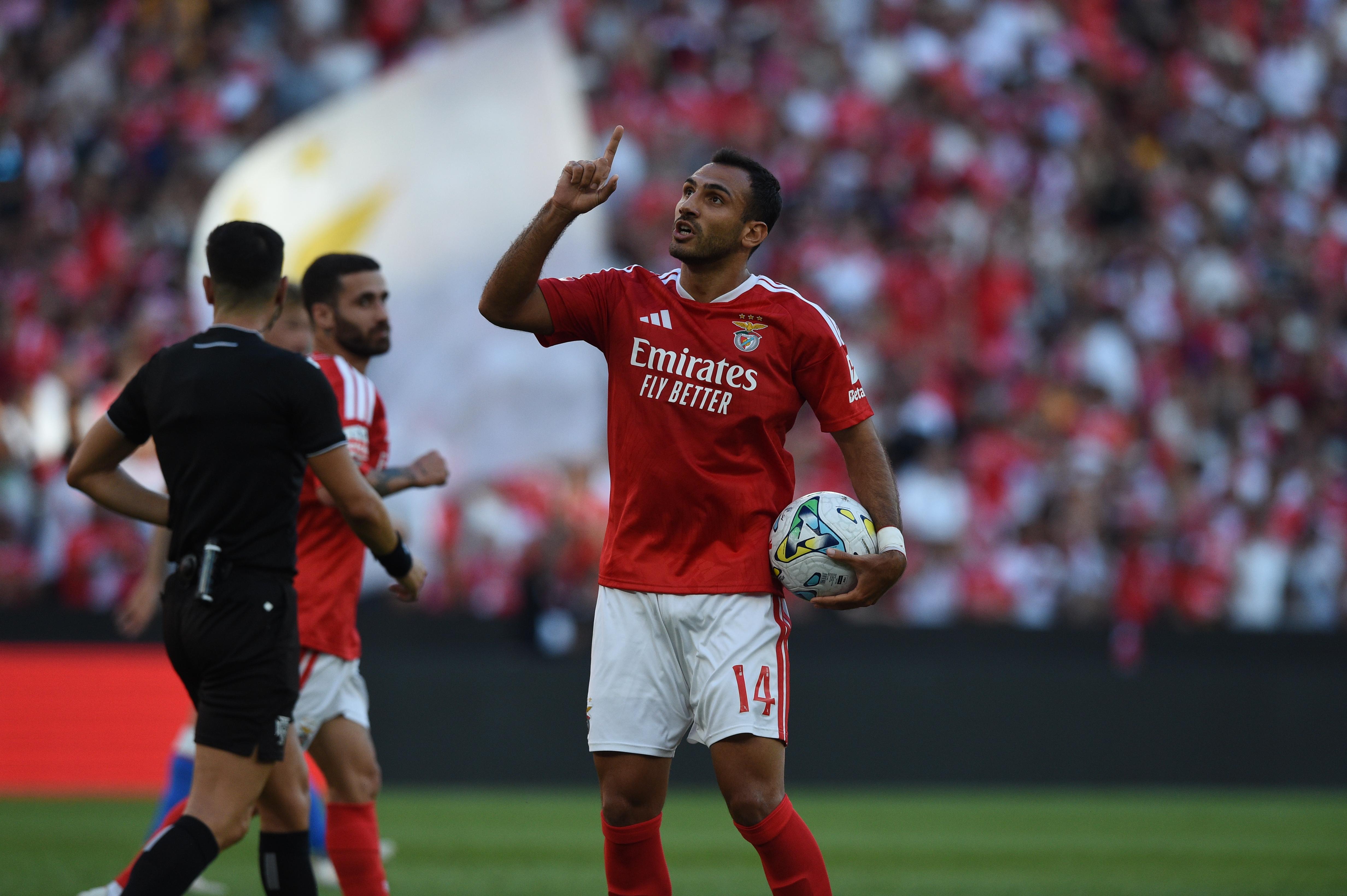 Pavlidis restabeleceu o empate aos 29' - Foto: Sérgio Miguel Santos