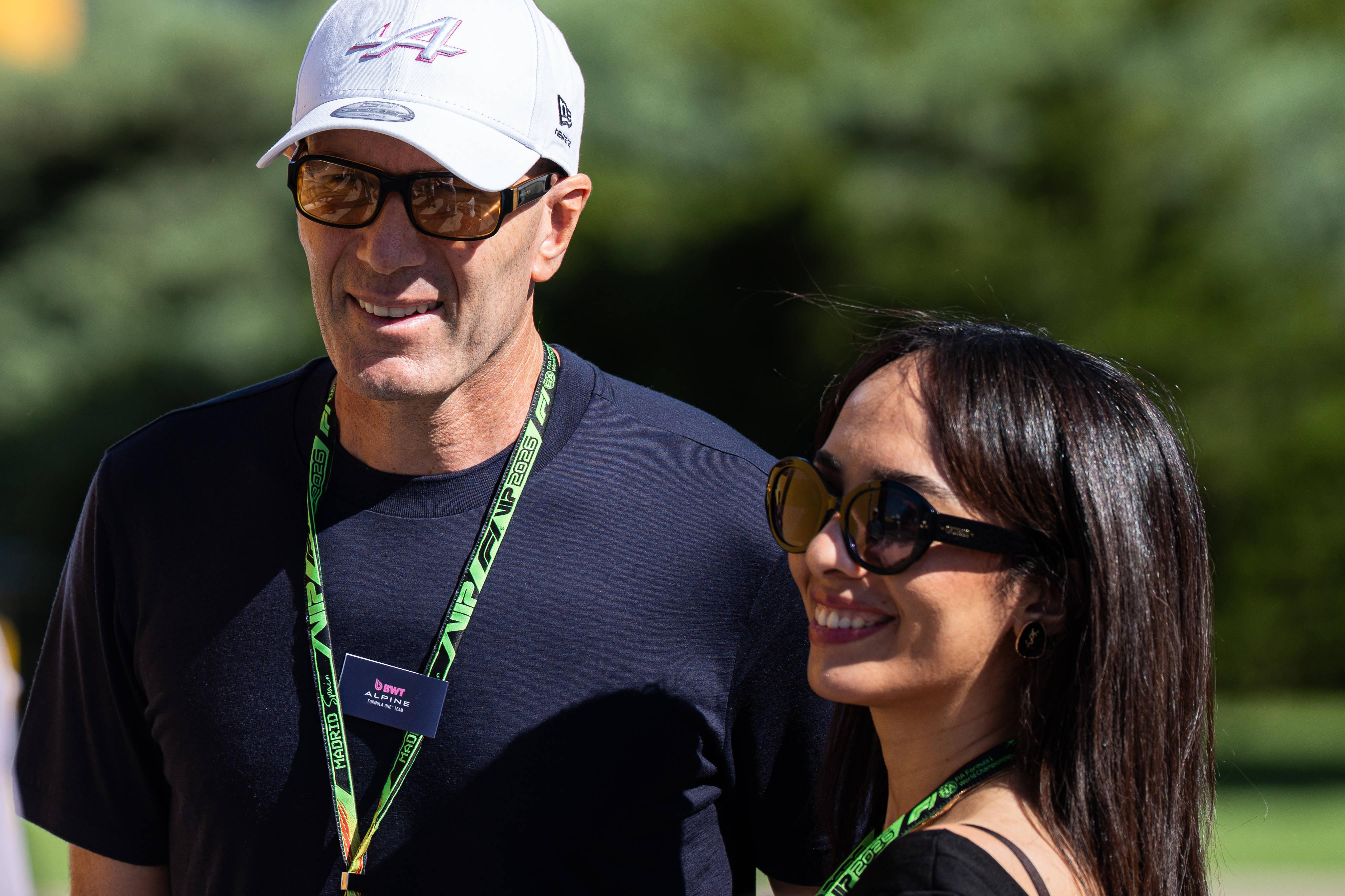 Estrelas VIP no GP de Espanha - Zidane