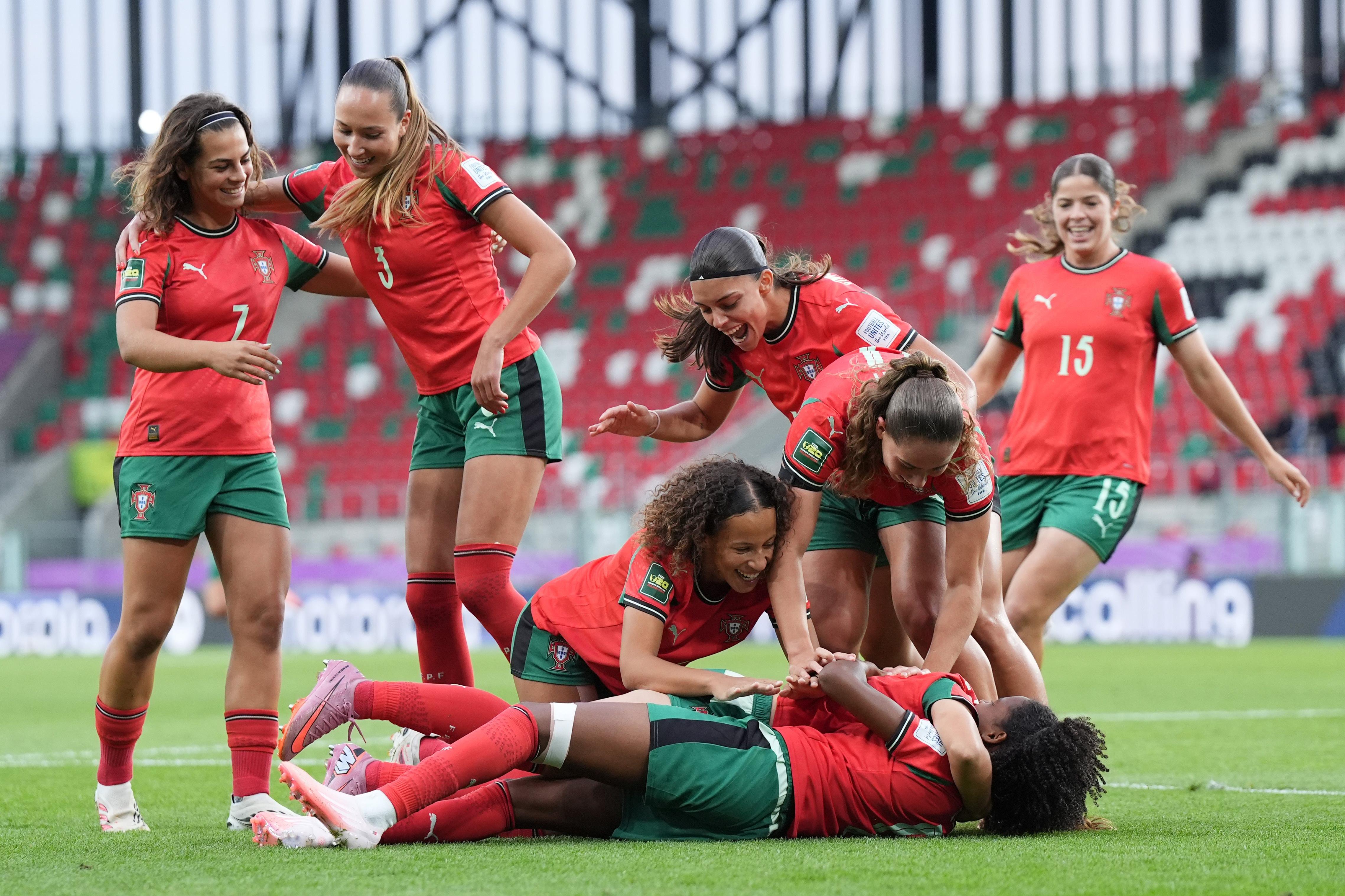 Seleção sub-20 garantiu o inédito apuramento para os oitavos de final do Mundial sub-20 — Foto: FIFA