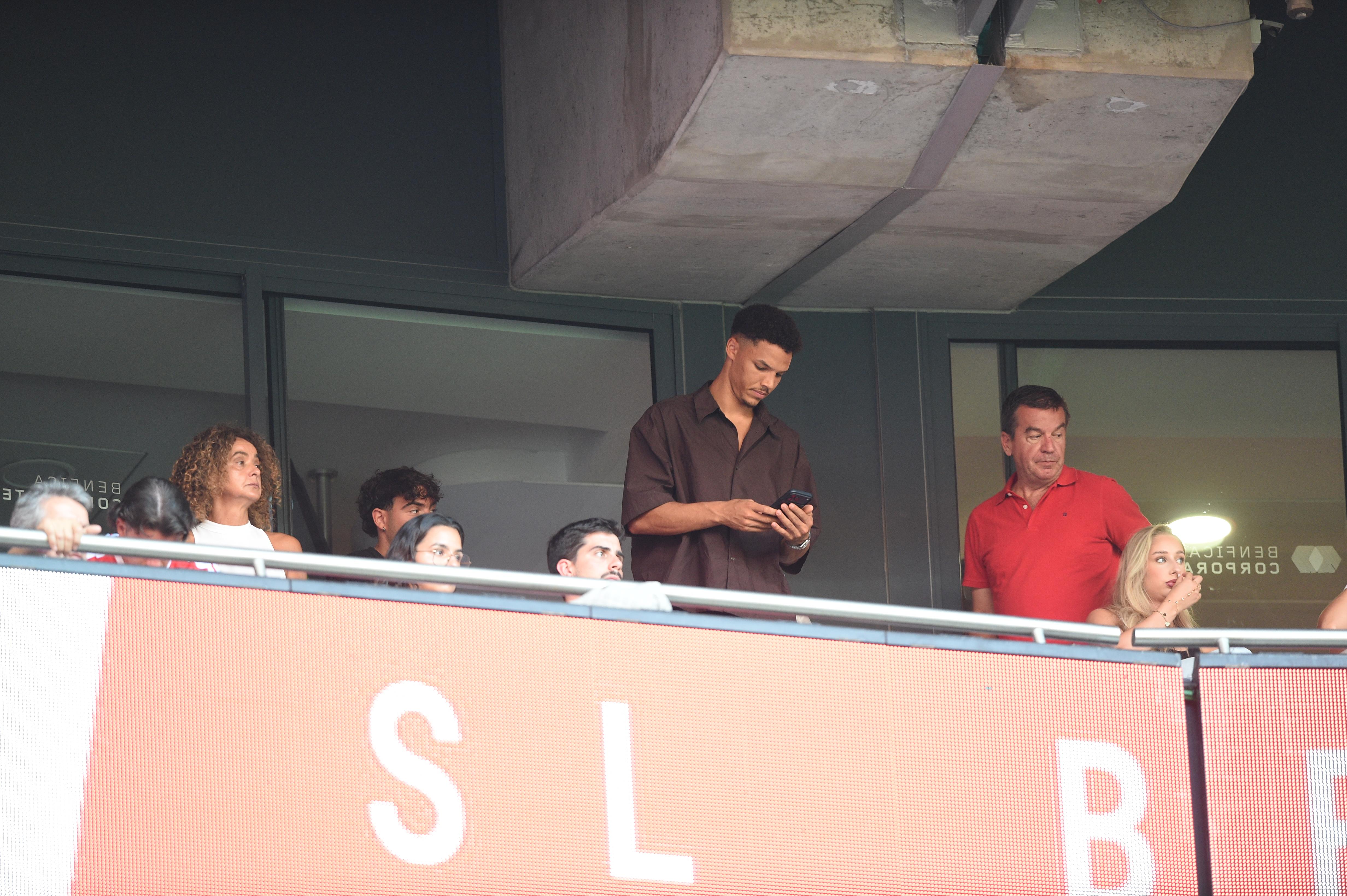 Bah nas bancadas do Estádio da Luz - Foto: Sérgio Miguel Santos