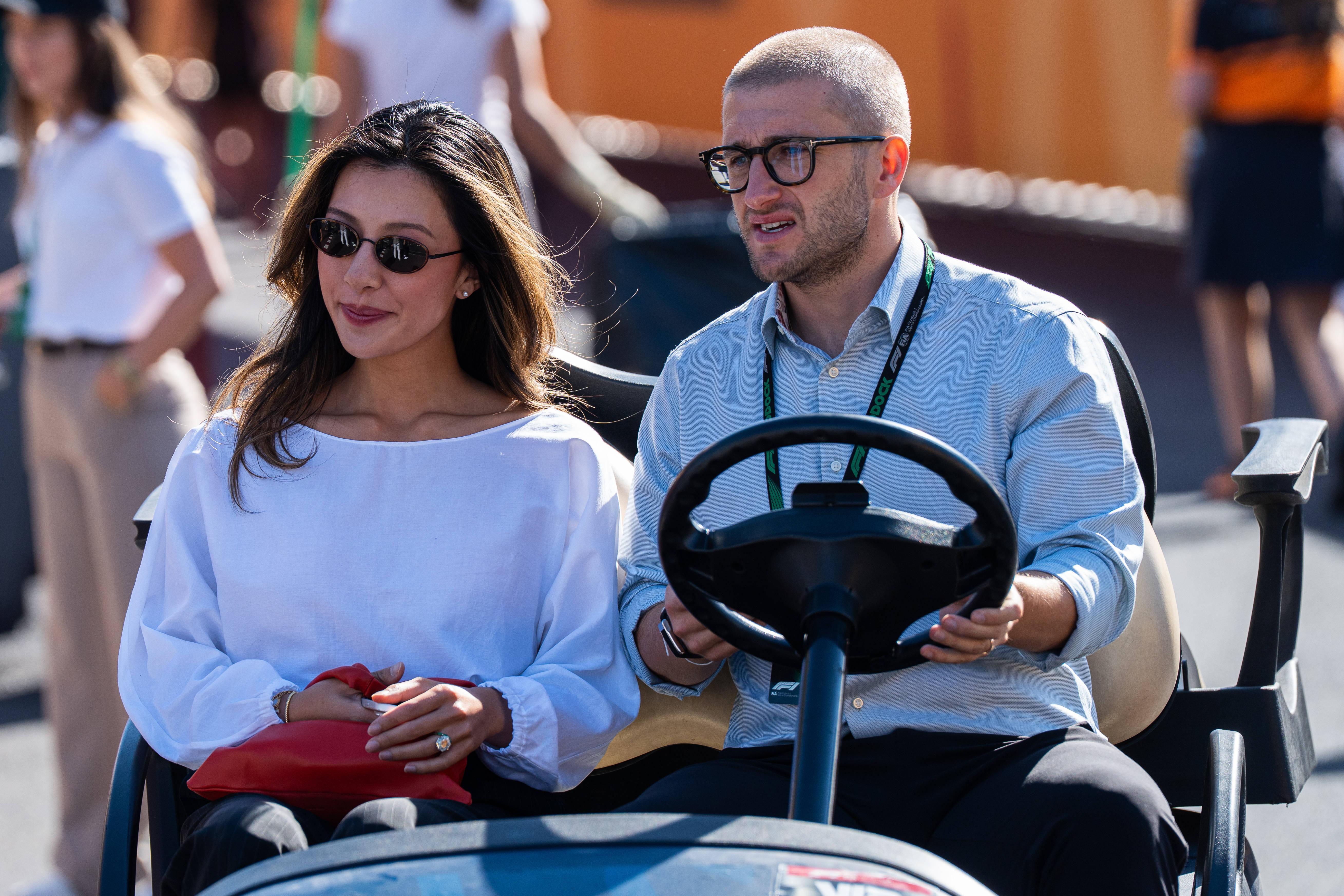 Estrelas VIP no GP de Espanha - Lily Muni He, namorada de Alexander Albon