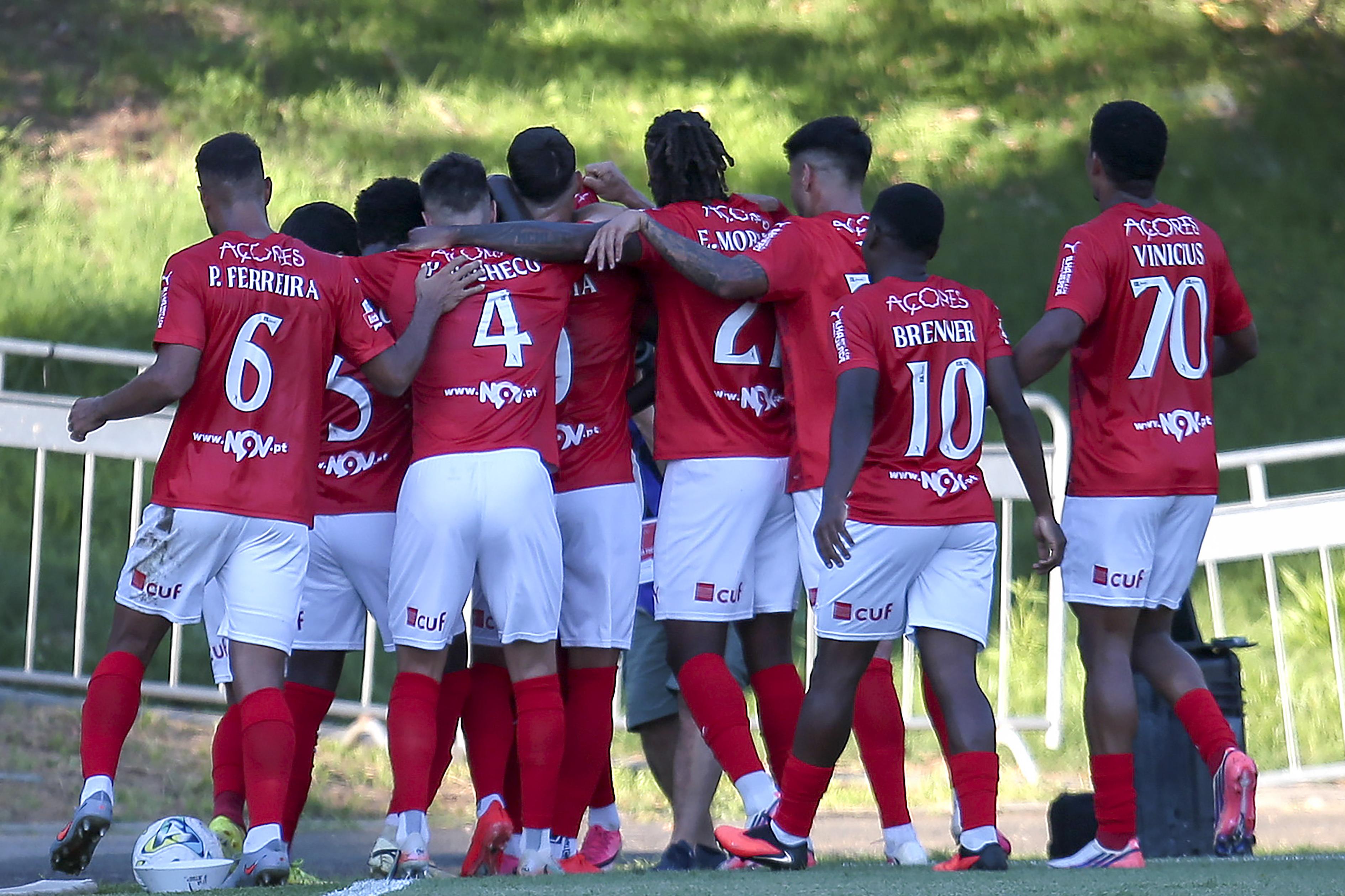 O Santa Clara venceu em Arouca. -Foto:  MANUEL FERNANDO ARAÚJO/LUSA