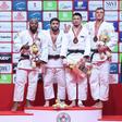 Jorge Fonseca de regresso ao pódio na capital húngara    Fotografia IJF/Emanuele Di Feliciantonio