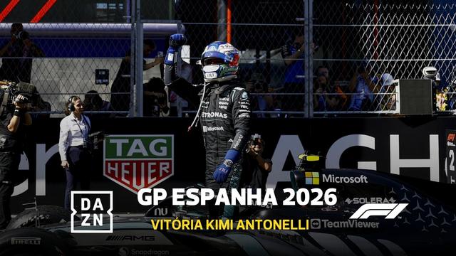 Kimi Antonelli celebra oitava vitória da temporada
