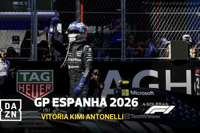 Kimi Antonelli celebra oitava vitória da temporada