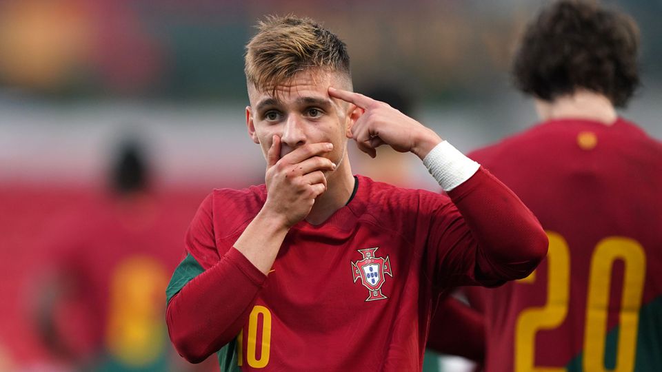 Sub-21: Portugal goleia Bielorrússia e segue invicto rumo ao Euro-2025