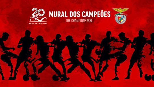 Mural dos Campeões: Benfica lança desafio aos sócios