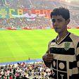 Sporting: filho de Cristiano Ronaldo veste pele de leão… no Dragão