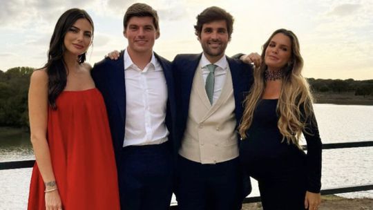 Max Verstappen no casamento de António Félix da Costa